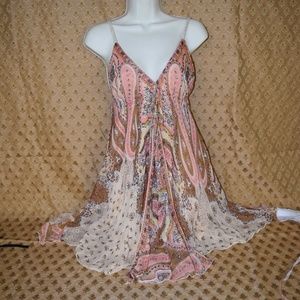Lola P boho beaded sundress